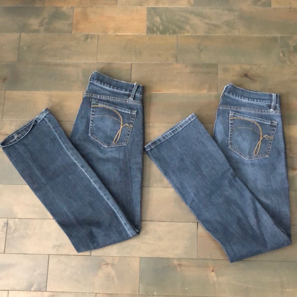 Two pairs of Canadian Jacob Jeans